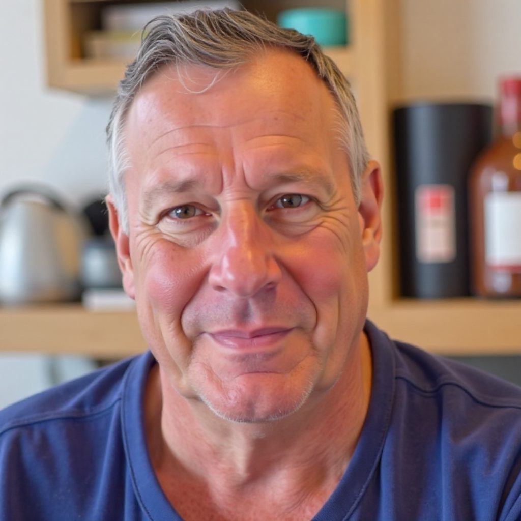 Neat Haircut for Men with Thinning Hair