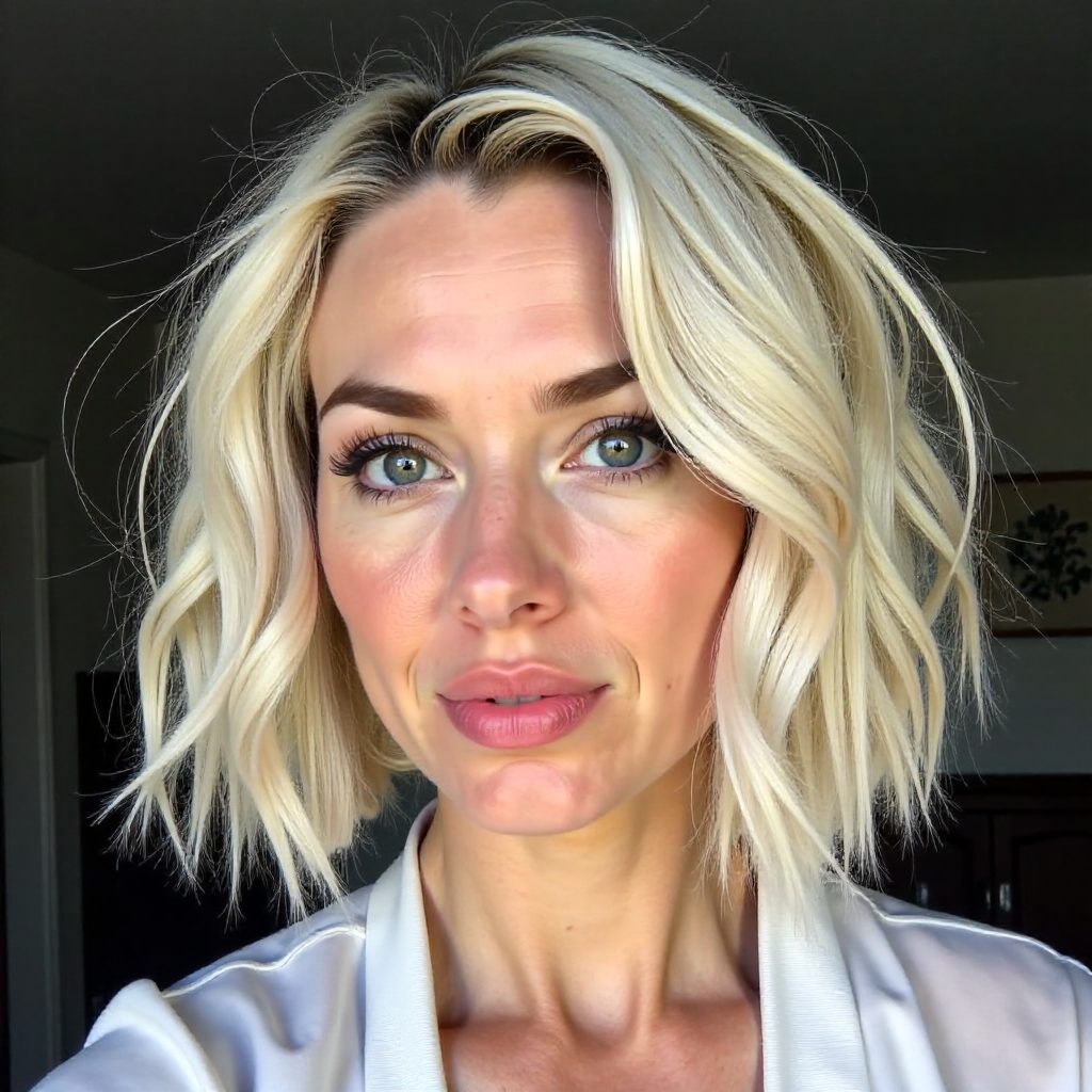 Bob Hairstyles for Widow’s Peak