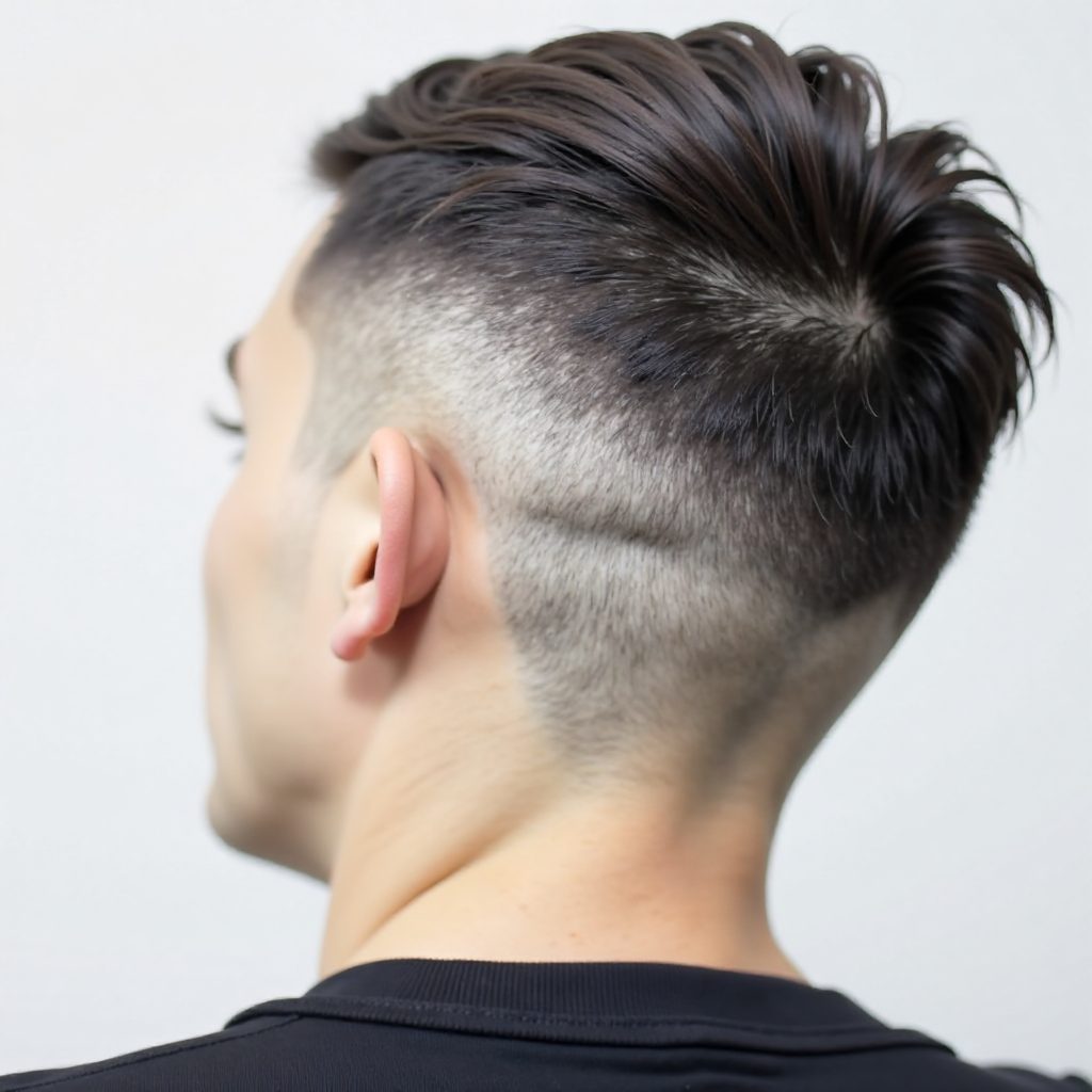 Wide Lightning Haircut Design