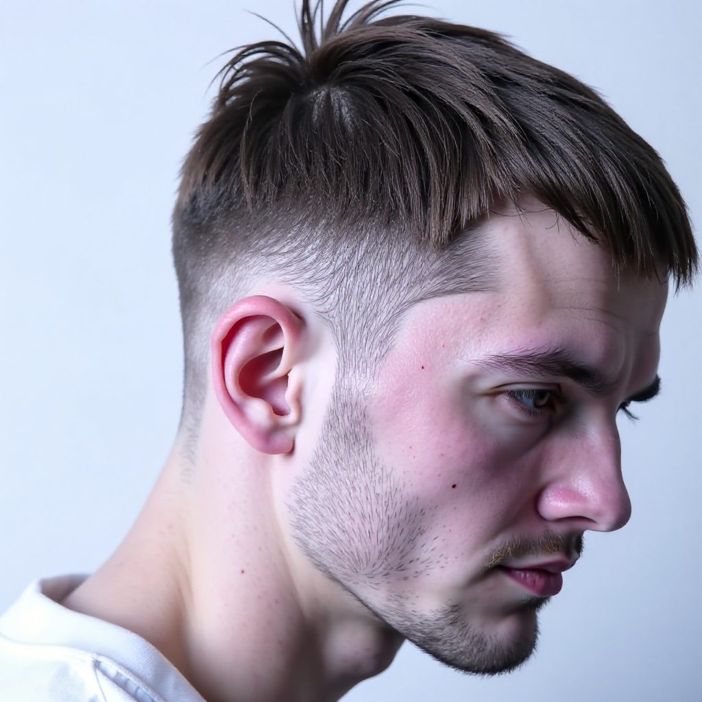 Hairline Hair Design Idea