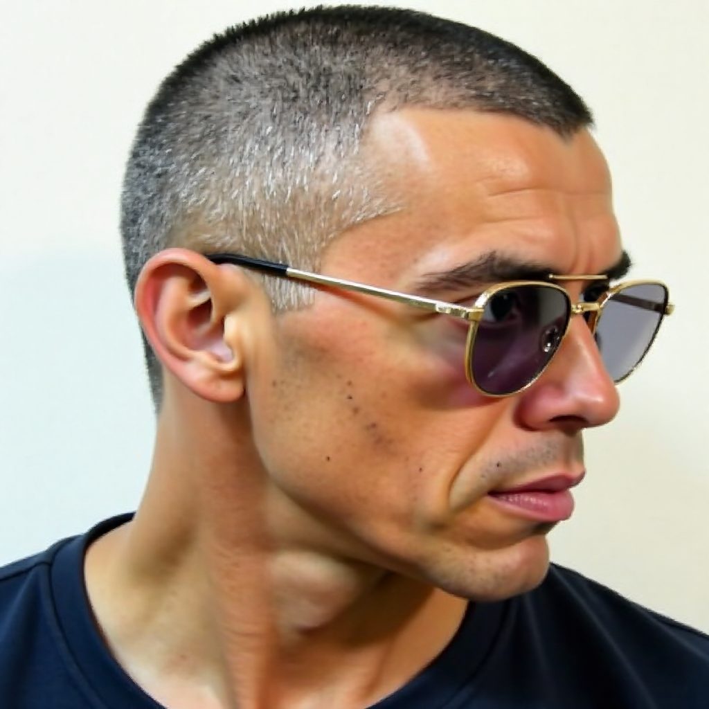 Colorful Haircut Design for Men