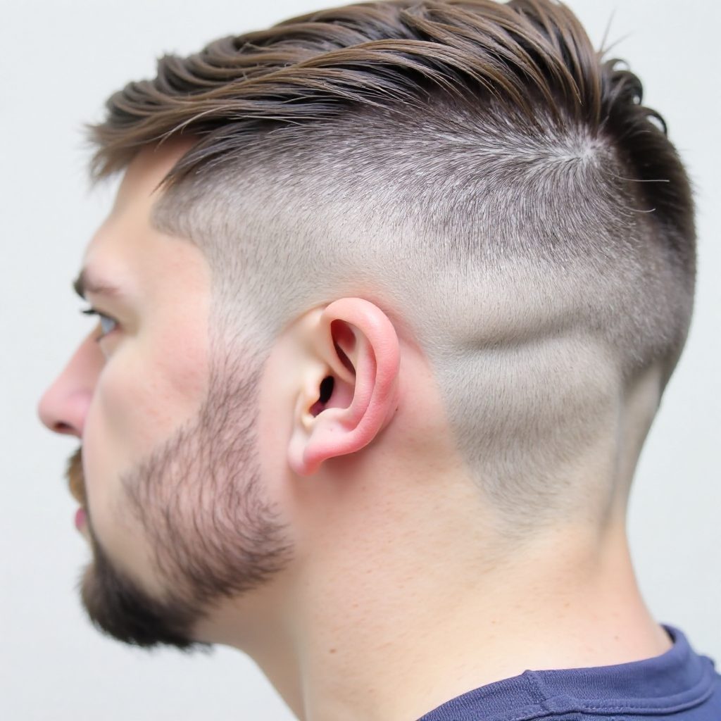 High Skin Fade with Haircut Design